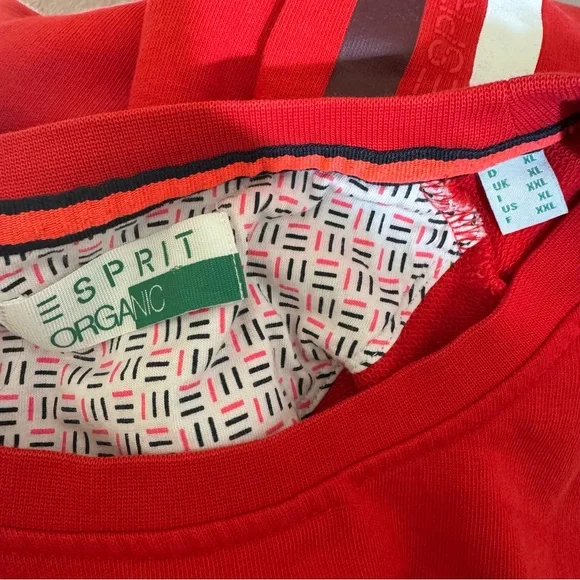 Vintage ESPIRIT Organic red logo sweatshirt - Picture 5 of 5